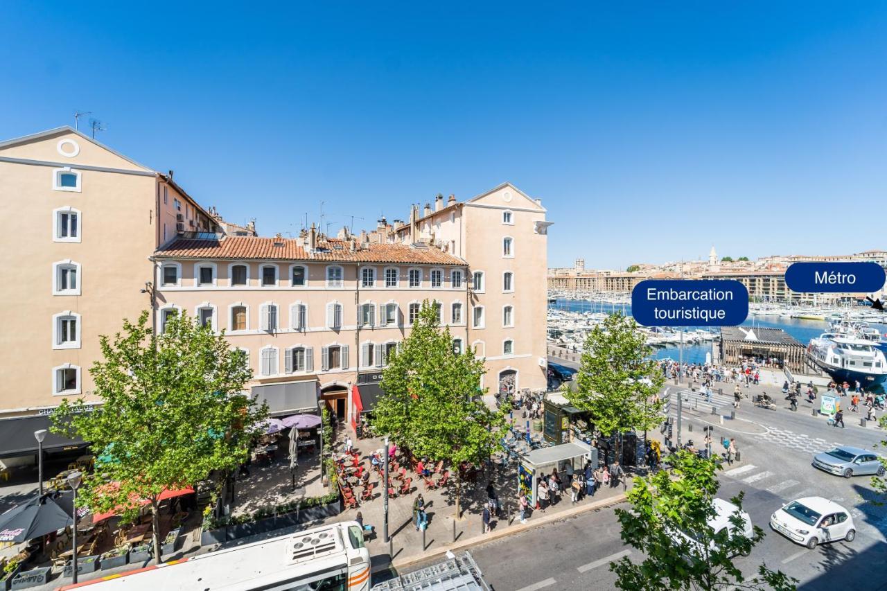 Magnifique 105M2 Au Coeur Du Vieux-Port Leilighet Marseille Eksteriør bilde